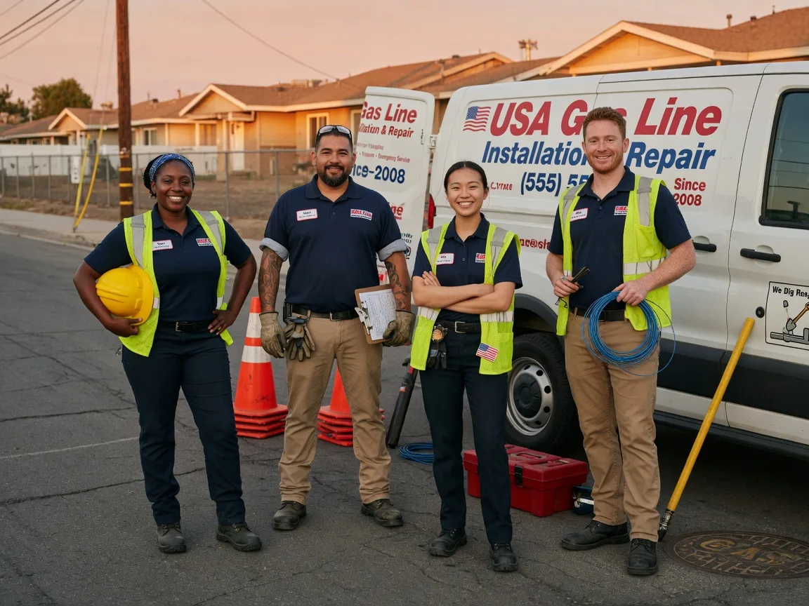 Gas Line Installation company in Paris, TX